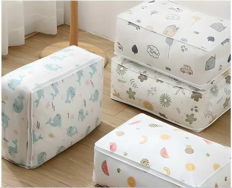 Blanket Storage Bag Under-Bed Quilt Clothes Storage Bag