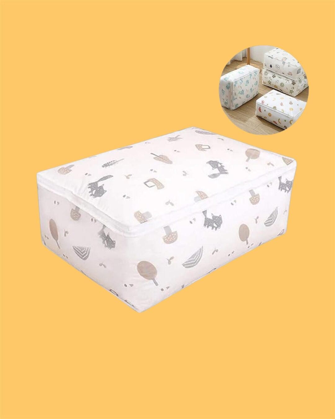 Blanket Storage Bag Under-Bed Quilt Clothes Storage Bag